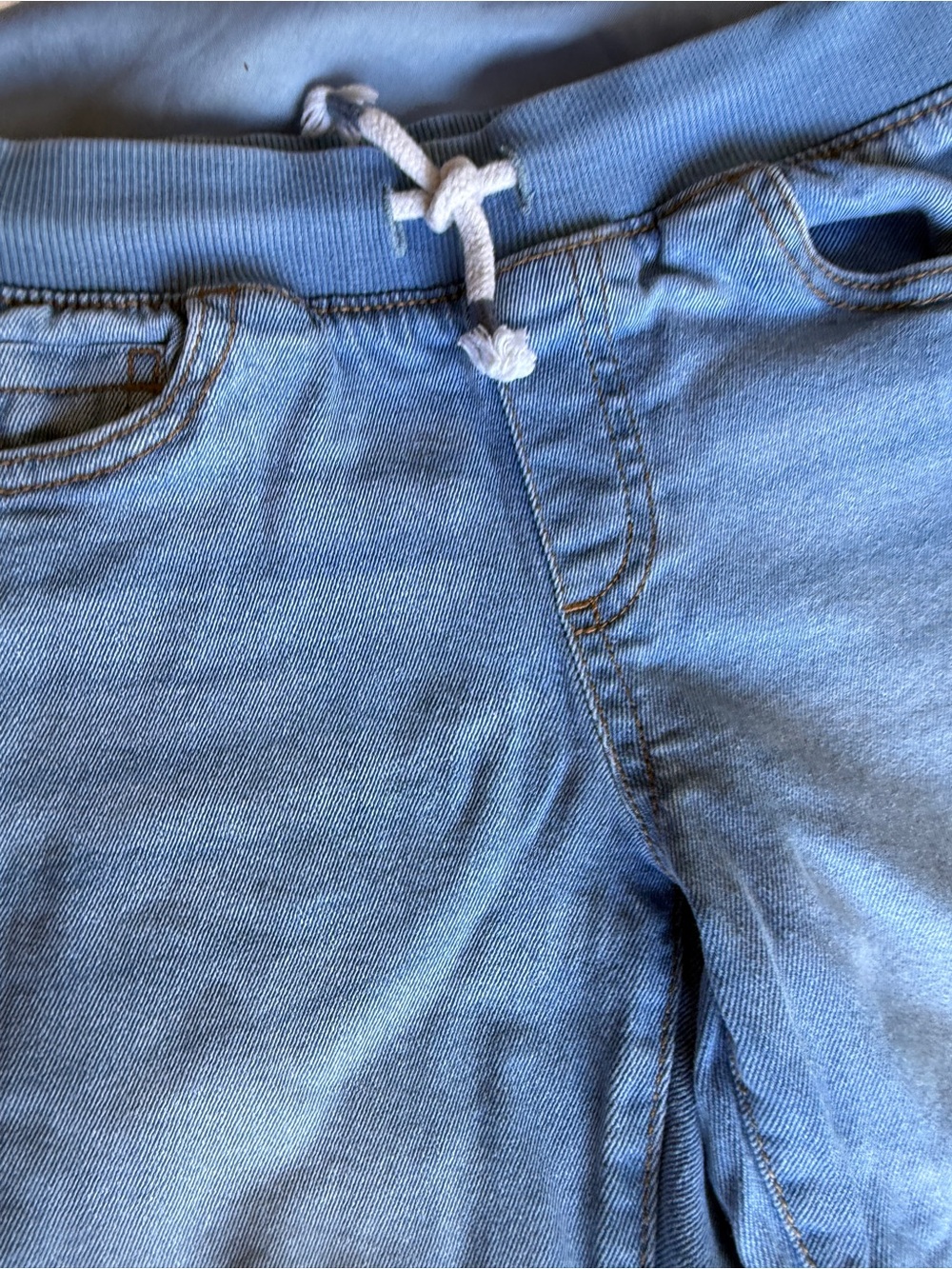 okie dokie Light Blue Toddler Pull-On Jeans - Picture 2 of 5